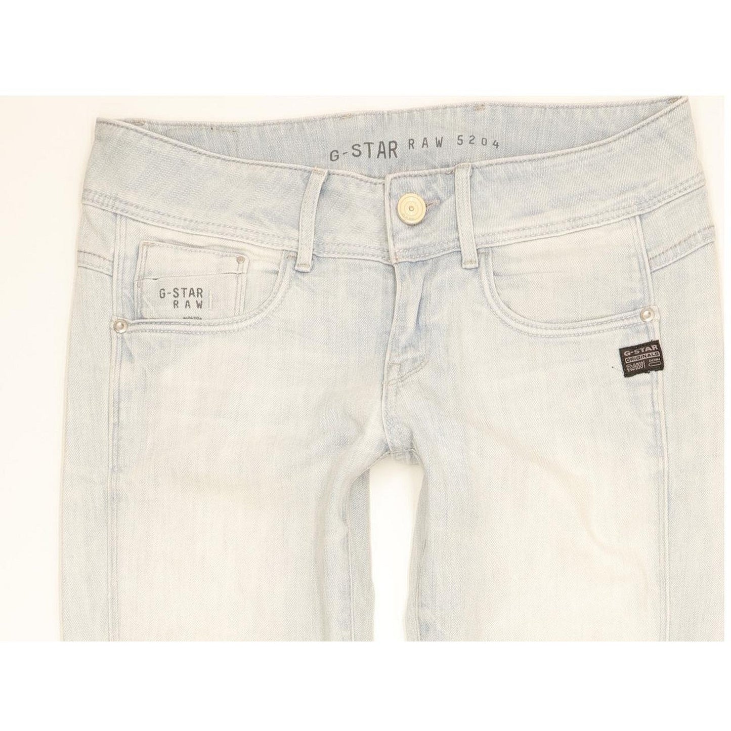 G-Star Women Blue Skinny Slim Stretch Jeans W29 L32