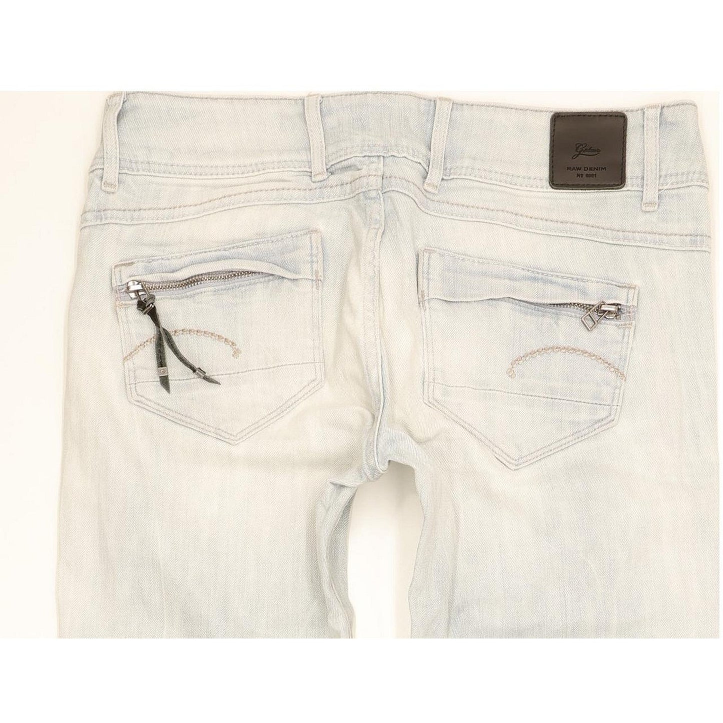 G-Star Women Blue Skinny Slim Stretch Jeans W29 L32
