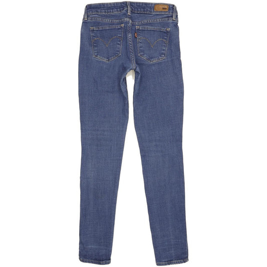 Levi's Demi Curve Women Blue Skinny Slim Stretch Jeans W26 L30
