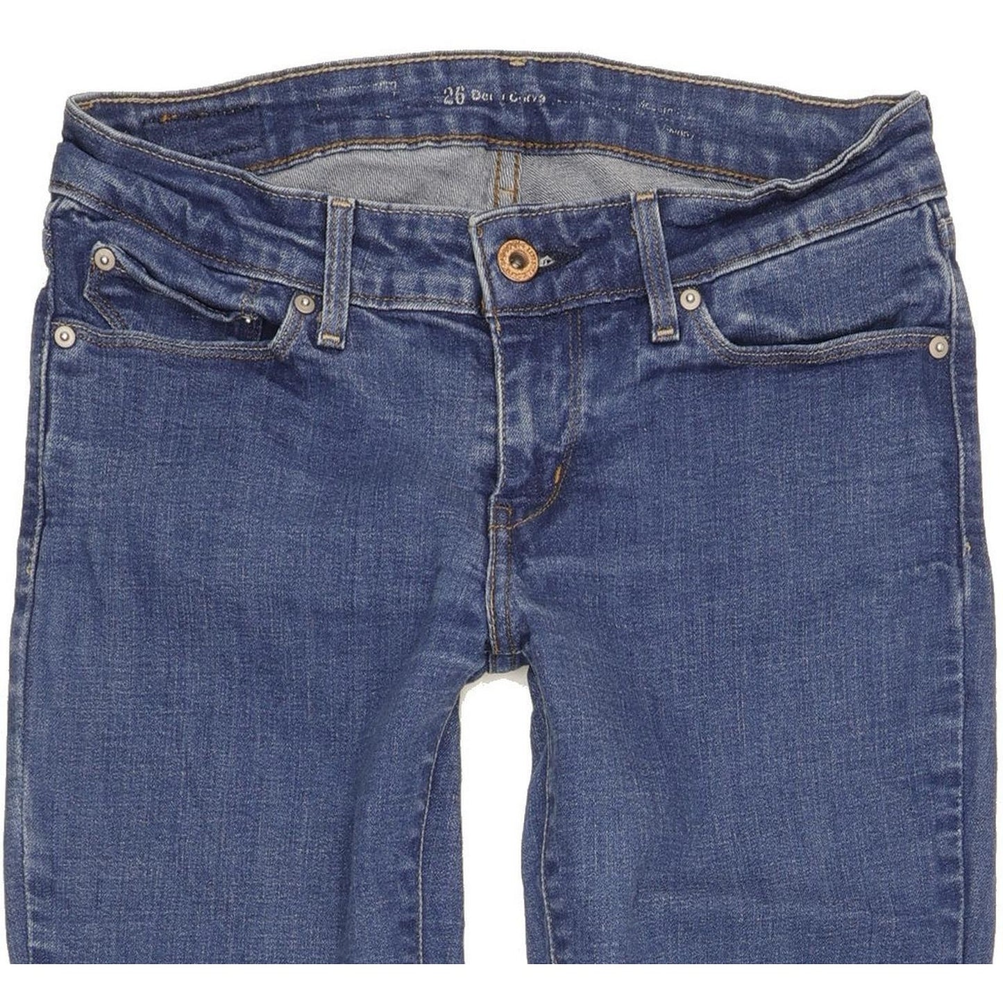 Levi's Demi Curve Women Blue Skinny Slim Stretch Jeans W26 L30