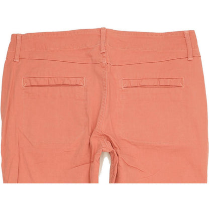 Levi's Pink Women Straight Regular Cropped Stretch Jeans W32 L30