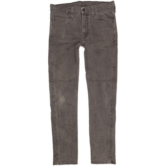 Levi's 510 Men Grey Skinny Slim Stretch Jeans W33 L33