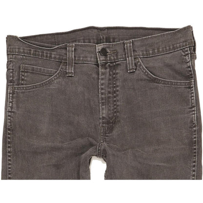 Levi's 510 Men Grey Skinny Slim Stretch Jeans W33 L33