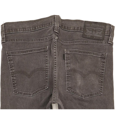 Levi's 510 Men Grey Skinny Slim Stretch Jeans W33 L33