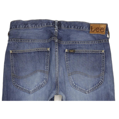 Lee Kent Men Blue Straight Regular Jeans W34 L30
