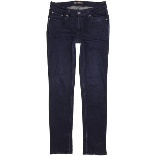 Levi's Demi Curve Women Navy Straight Classic Stretch Jeans W30 L32