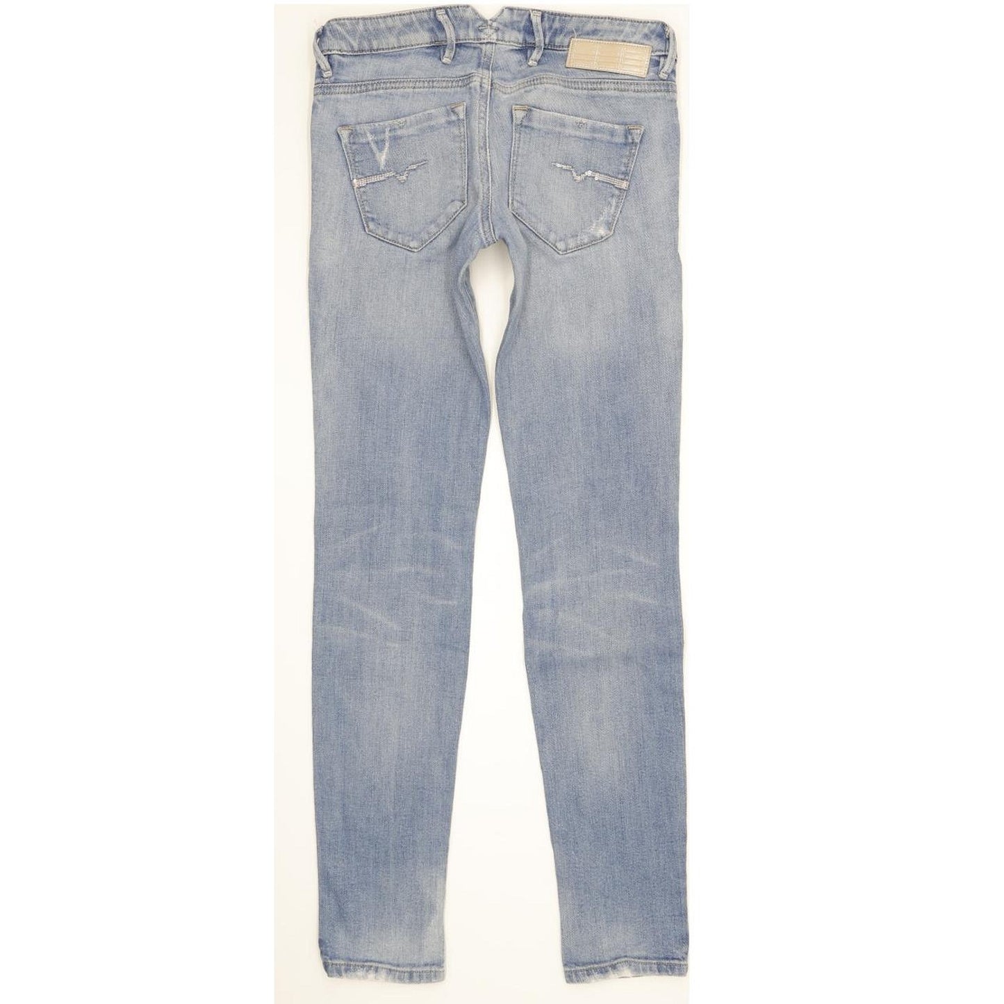 Diesel Cherick 008NM Women Blue Tapered Slim Stretch Jeans W25 L30