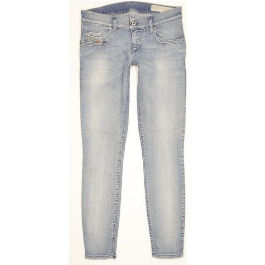Diesel Grupee-Ankle Women Blue Skinny Slim Stretch Jeans W26 L32