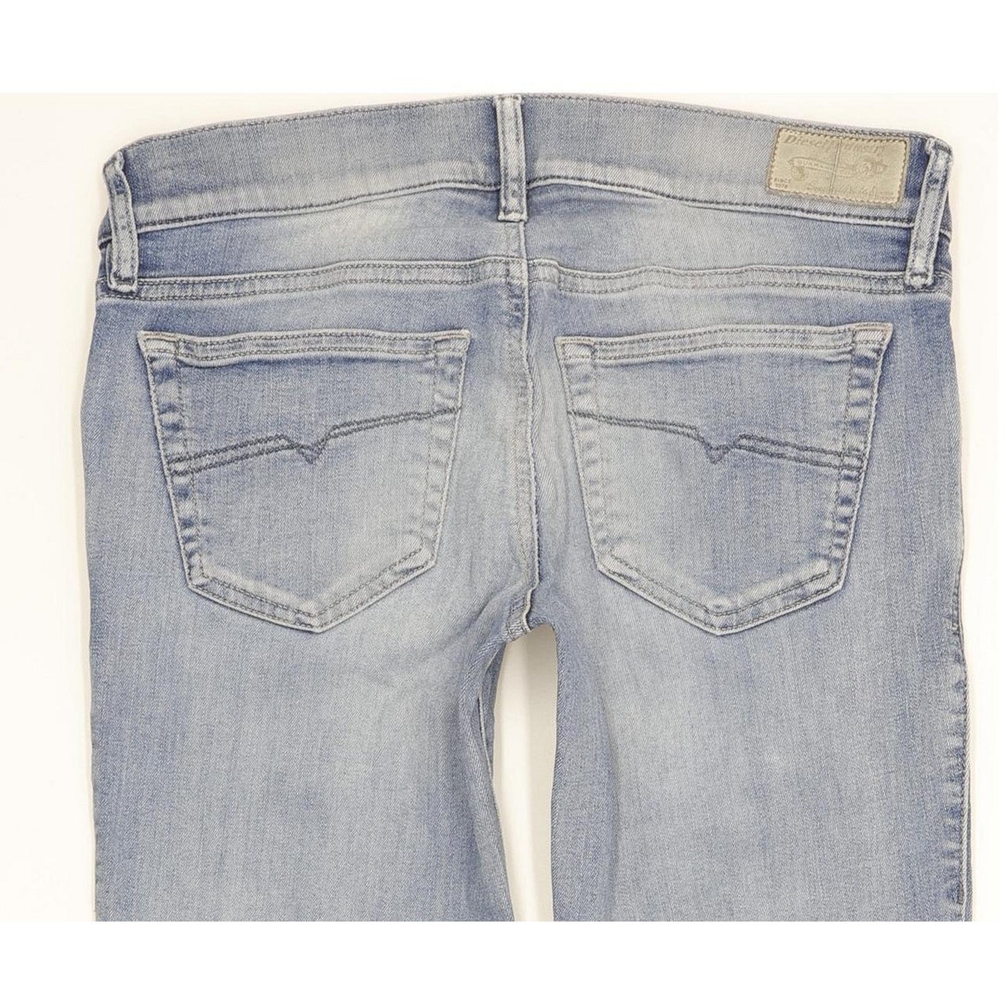 Diesel Grupee-Ankle Women Blue Skinny Slim Stretch Jeans W26 L32