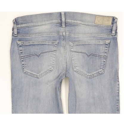Diesel Grupee-Ankle Women Blue Skinny Slim Stretch Jeans W26 L32