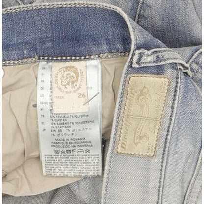 Diesel Grupee-Ankle Women Blue Skinny Slim Stretch Jeans W26 L32