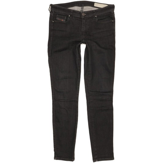 Diesel Doris 0832B Women Black Skinny Slim Stretch Jeans W30 L29