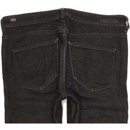 Diesel Doris 0832B Women Black Skinny Slim Stretch Jeans W30 L29