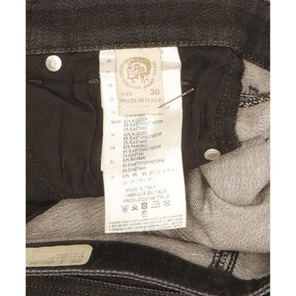 Diesel Doris 0832B Women Black Skinny Slim Stretch Jeans W30 L29