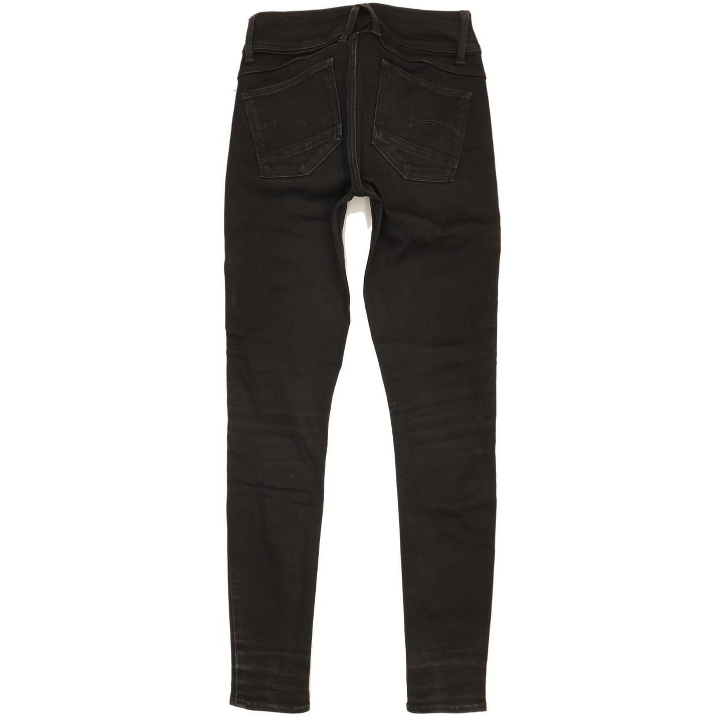 G-Star Lynn d-Mid Women Black Skinny Slim Jeans W26 L30