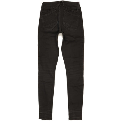 G-Star Lynn d-Mid Women Black Skinny Slim Jeans W26 L30