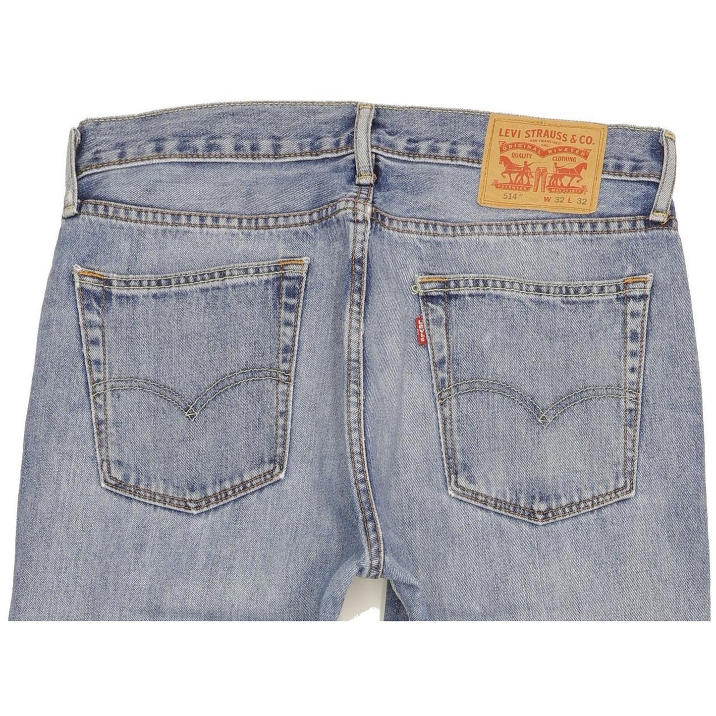 Levi's 514 Men Blue Straight Slim Jeans W32 L31
