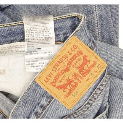 Levi's 514 Men Blue Straight Slim Jeans W32 L31