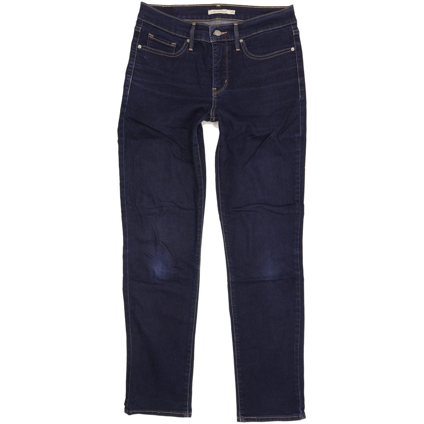 Levi's 312 Shaping Women Blue Straight Slim Stretch Jeans W29 L30