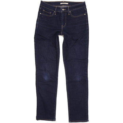 Levi's 312 Shaping Women Blue Straight Slim Stretch Jeans W29 L30