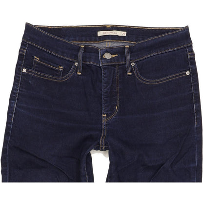 Levi's 312 Shaping Women Blue Straight Slim Stretch Jeans W29 L30