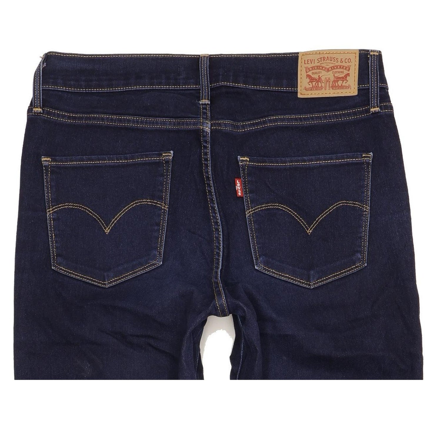 Levi's 312 Shaping Women Blue Straight Slim Stretch Jeans W29 L30