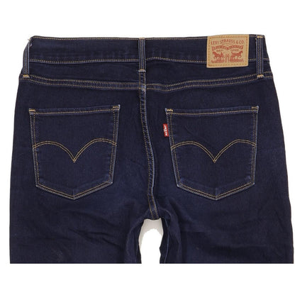 Levi's 312 Shaping Women Blue Straight Slim Stretch Jeans W29 L30