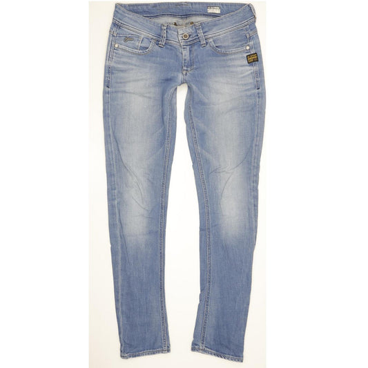 G-Star Lynn Women Blue Skinny Slim Stretch Jeans W31 L33