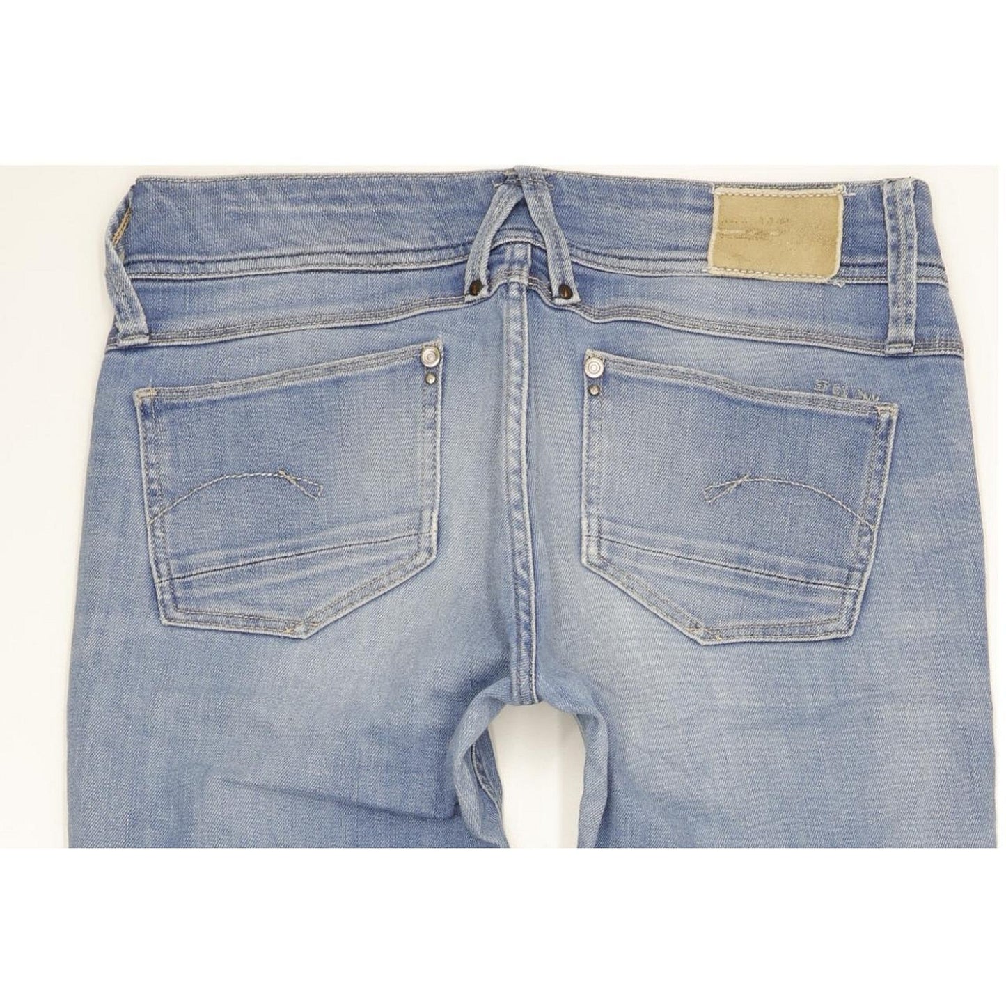G-Star Lynn Women Blue Skinny Slim Stretch Jeans W31 L33