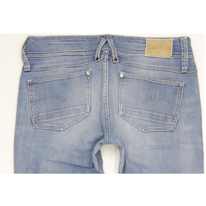 G-Star Lynn Women Blue Skinny Slim Stretch Jeans W31 L33
