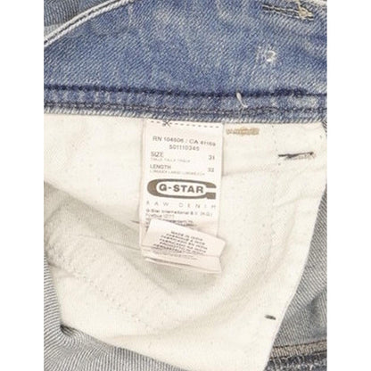 G-Star Lynn Women Blue Skinny Slim Stretch Jeans W31 L33