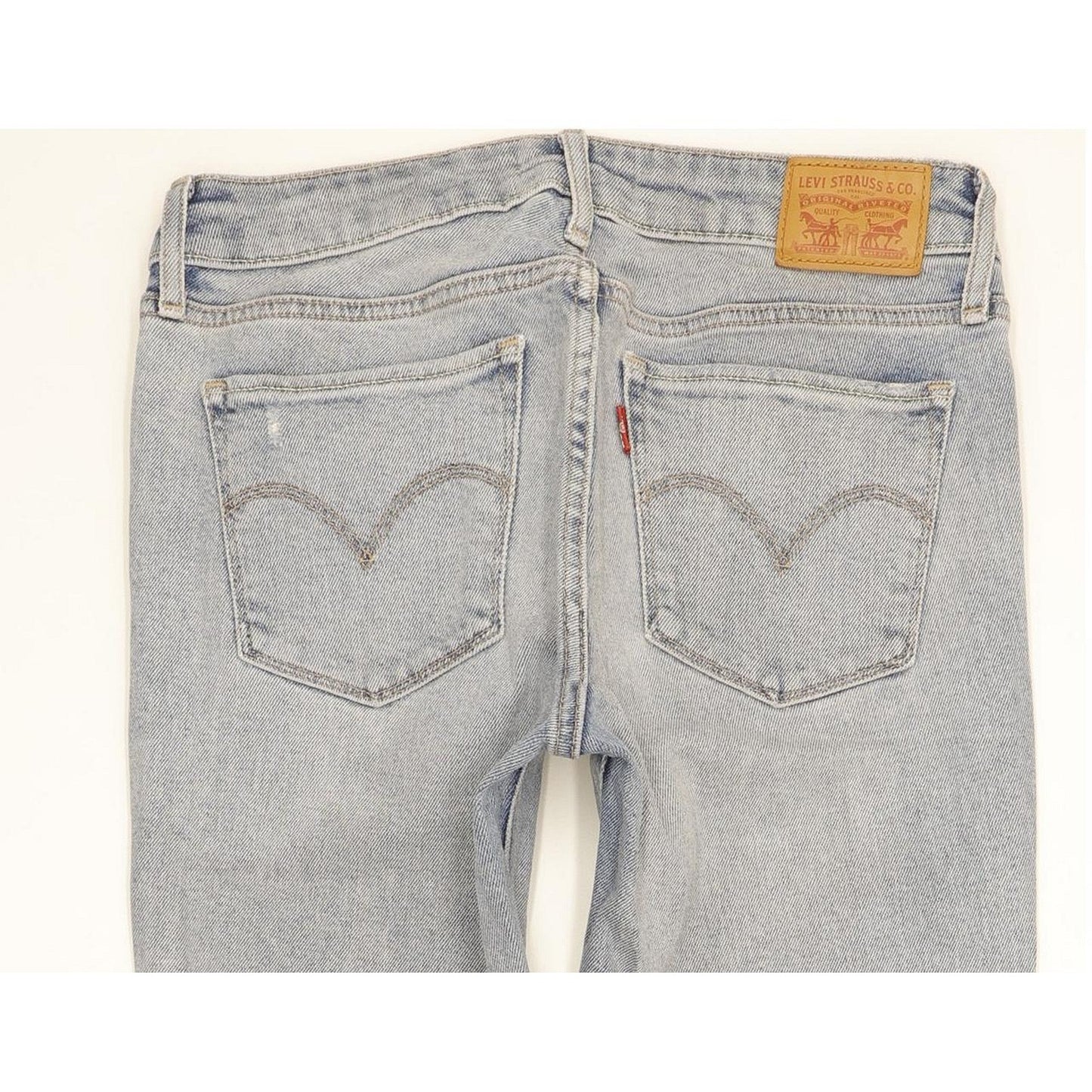 Levi's 711 Women Blue Skinny Slim Stretch Jeans W26 L32