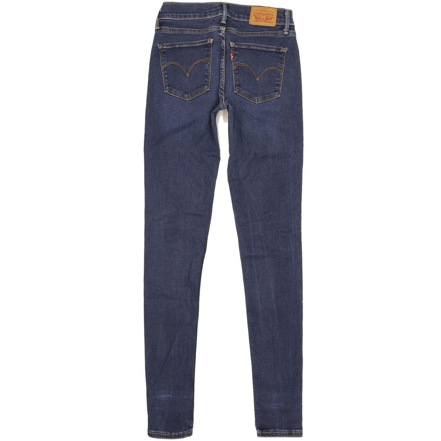 Levi's 710 Super Women Blue Skinny Slim Stretch Jeans W25 L31