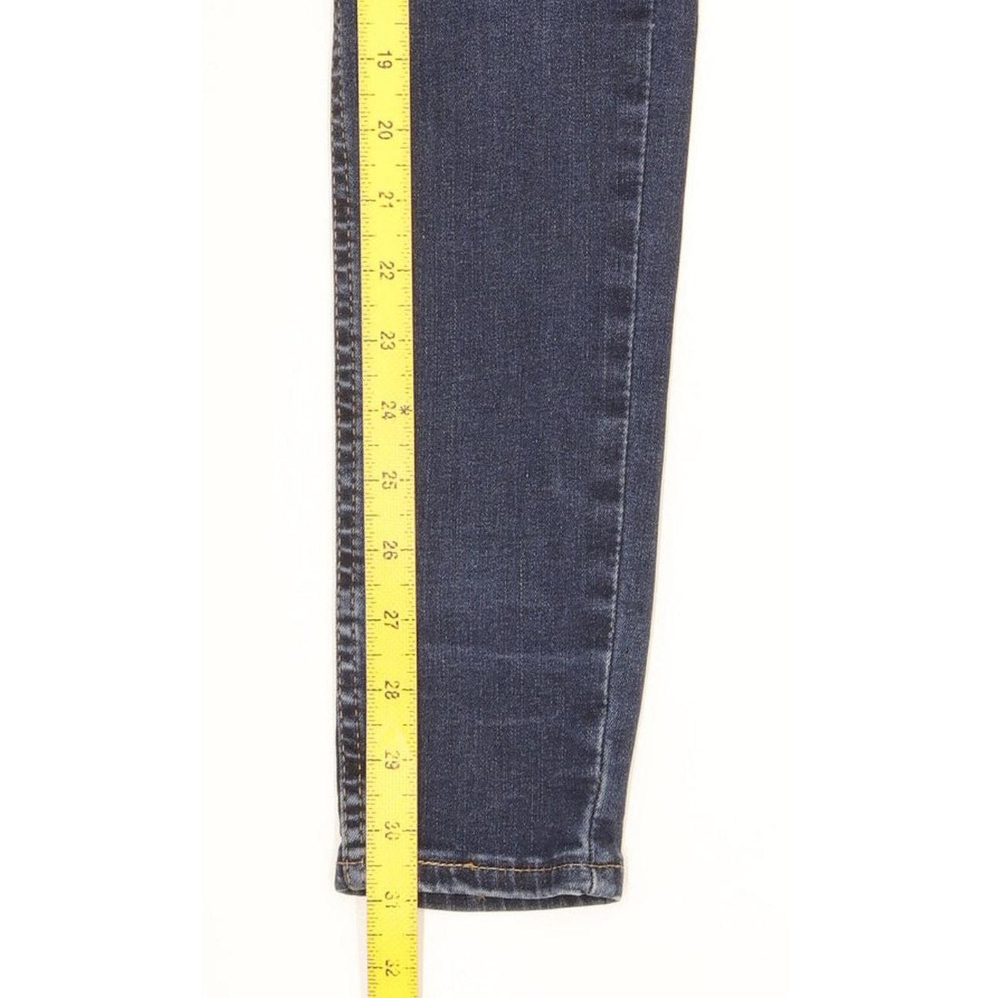 Levi's 710 Super Women Blue Skinny Slim Stretch Jeans W25 L31