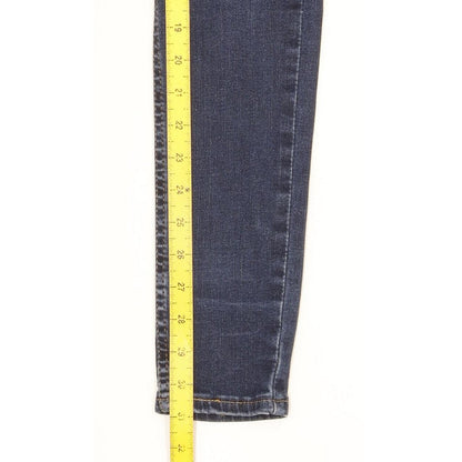Levi's 710 Super Women Blue Skinny Slim Stretch Jeans W25 L31