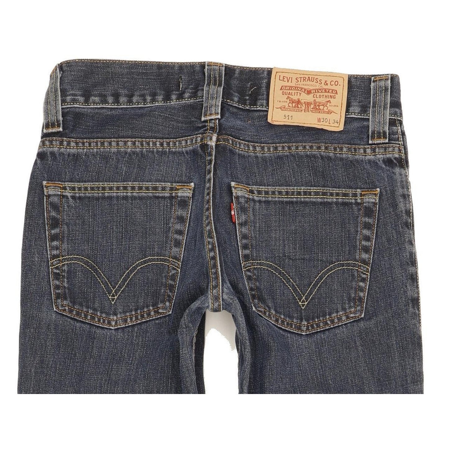 Levi's 511 Men Blue Straight Regular Jeans W30 L33
