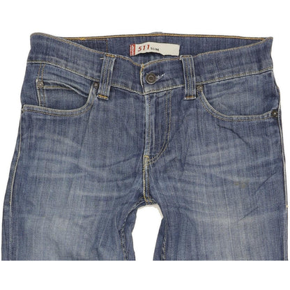 Levi's 511 Men Blue Straight Slim Stretch Jeans W31 L31