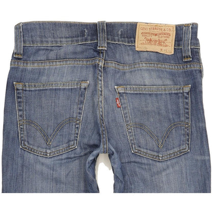 Levi's 511 Men Blue Straight Slim Stretch Jeans W31 L31