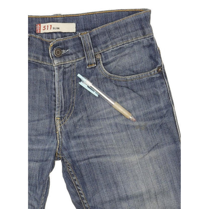 Levi's 511 Men Blue Straight Slim Stretch Jeans W31 L31