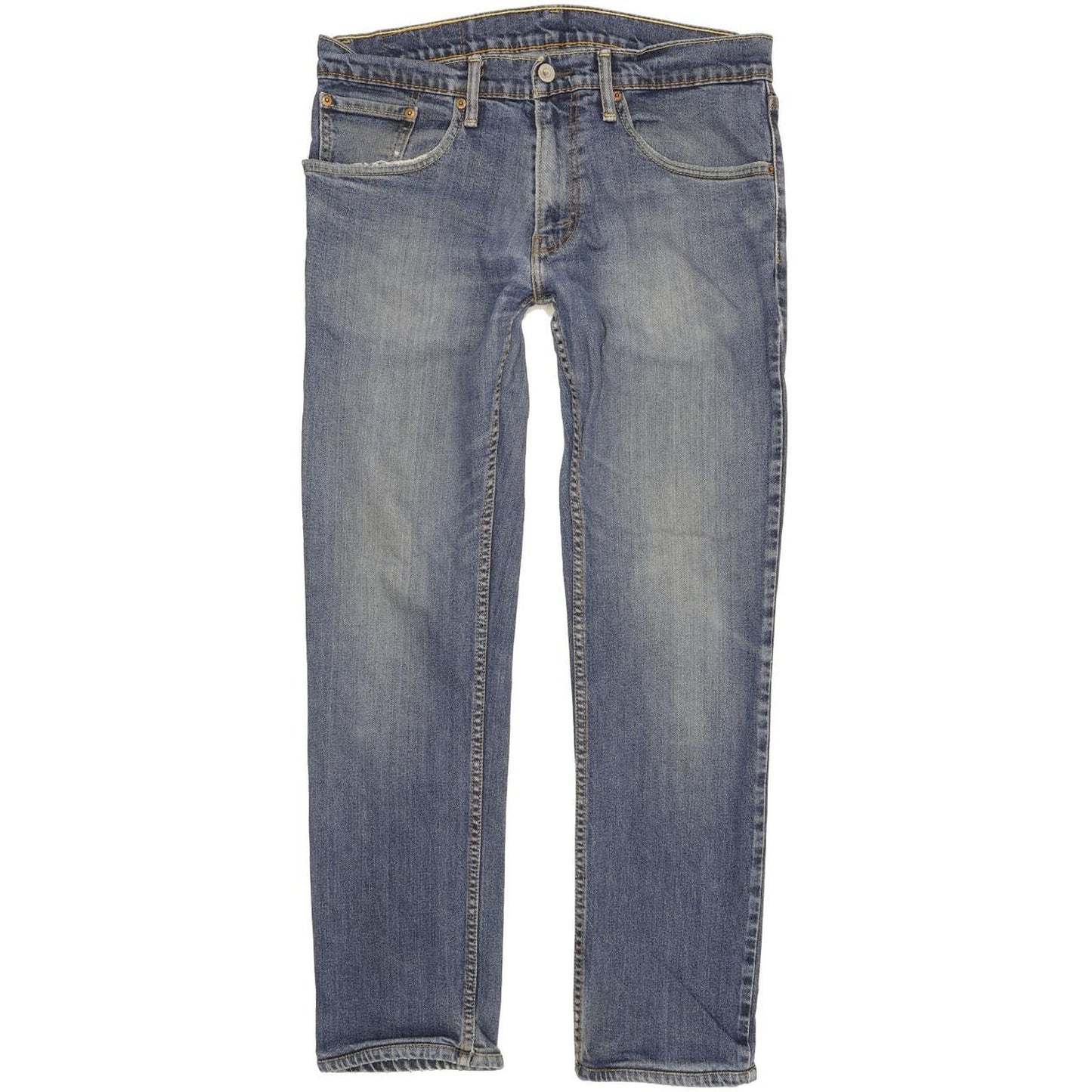 Levi's 504 Men Blue Straight Regular Jeans W34 L29