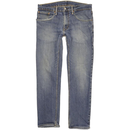 Levi's 504 Men Blue Straight Regular Jeans W34 L29
