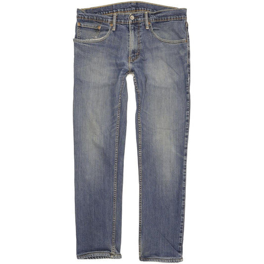 Levi's 504 Men Blue Straight Regular Jeans W34 L29