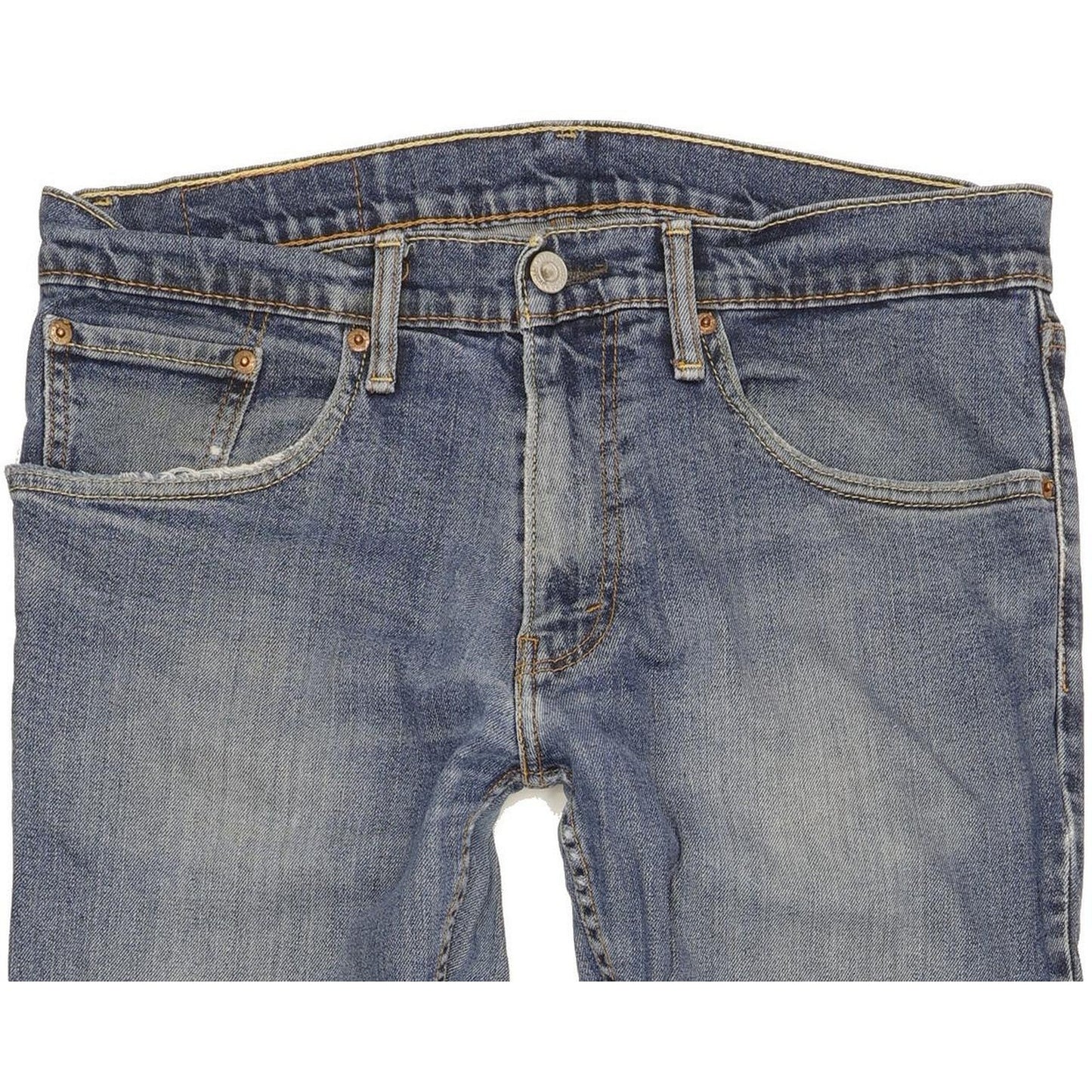 Levi's 504 Men Blue Straight Regular Jeans W34 L29