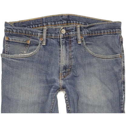 Levi's 504 Men Blue Straight Regular Jeans W34 L29