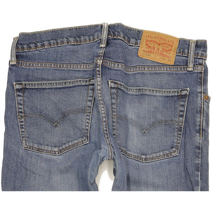 Levi's 504 Men Blue Straight Regular Jeans W34 L29