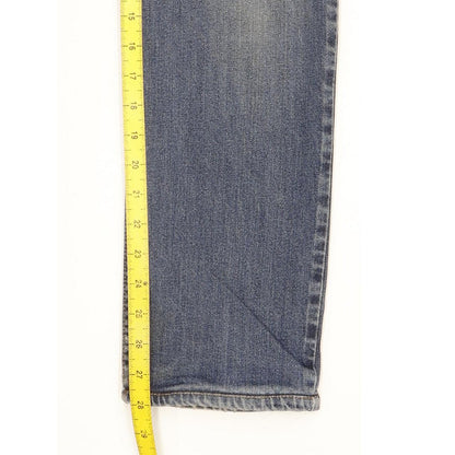 Levi's 504 Men Blue Straight Regular Jeans W34 L29