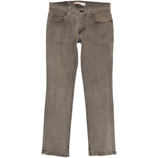 Levi's 511 Men Grey Straight Slim Stretch Jeans W32 L31