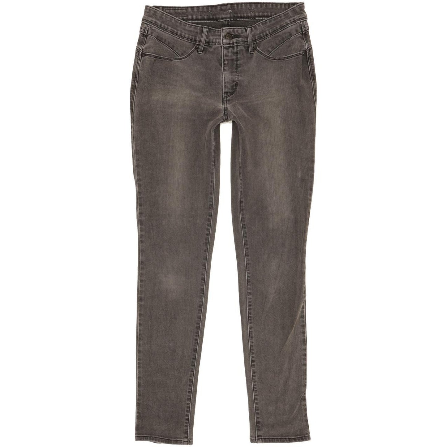 Levi's Women Grey Skinny Slim Stretch Jeans W28 L30