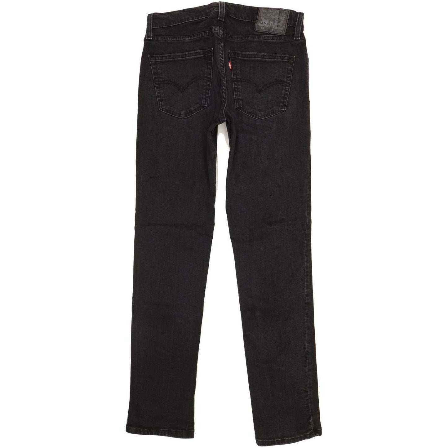 Levi's 511 Men Black Straight Slim Stretch Jeans W32 L33