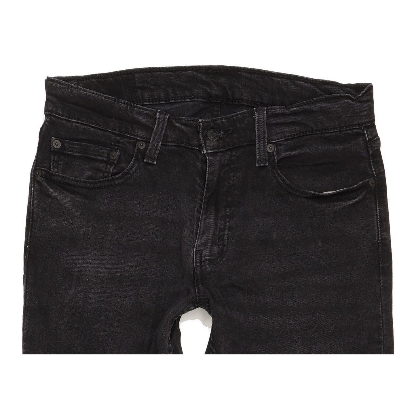 Levi's 511 Men Black Straight Slim Stretch Jeans W32 L33